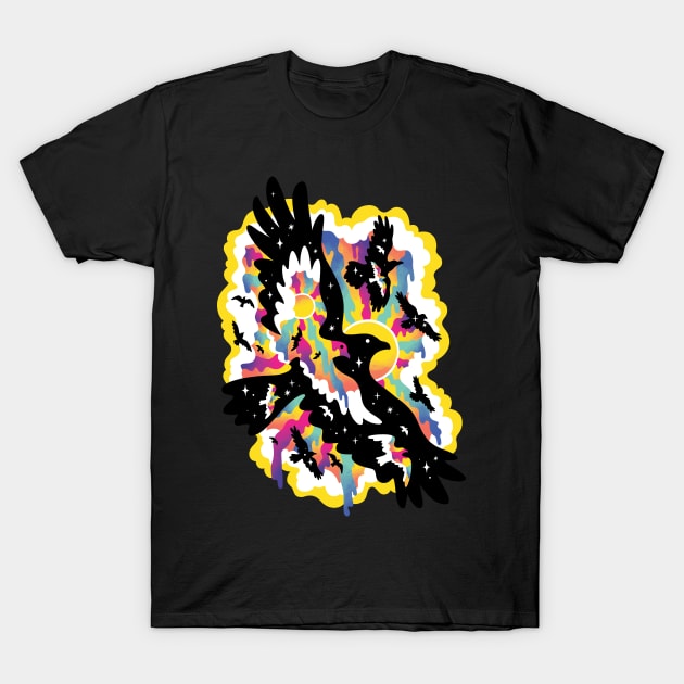 Birds Of Paradise T-Shirt by CPdesign